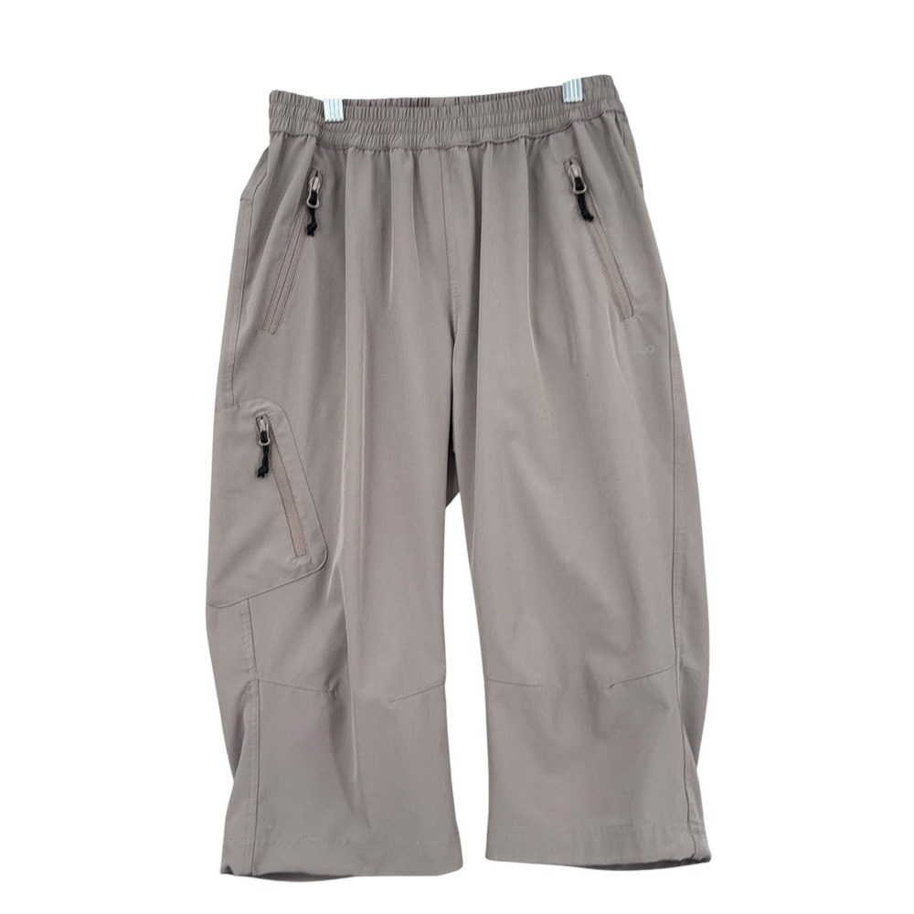 33,000ft Hiking Capri Pants Womens 6 Polyester Elastane Taupe 22SF1158-038